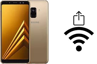 Générer un QR code avec la clé Wifi sur un Samsung Galaxy A8 (2018)