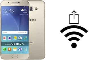 Générer un QR code avec la clé Wifi sur un Samsung Galaxy A8 Duos