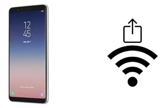 Générer un QR code avec la clé Wifi sur un Samsung Galaxy A8 Star