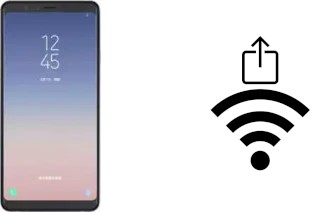 Générer un QR code avec la clé Wifi sur un Samsung Galaxy A9 Star