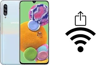 Générer un QR code avec la clé Wifi sur un Samsung Galaxy A90 5G