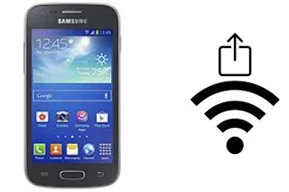 Générer un QR code avec la clé Wifi sur un Samsung Galaxy Ace 3