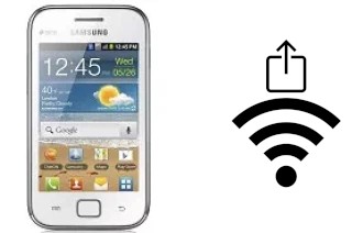 Générer un QR code avec la clé Wifi sur un Samsung Galaxy Ace Duos S6802