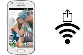 Générer un QR code avec la clé Wifi sur un Samsung Galaxy Ace II X S7560M