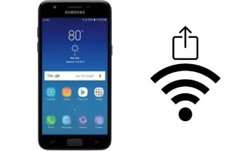 Générer un QR code avec la clé Wifi sur un Samsung Galaxy Amp Prime 3