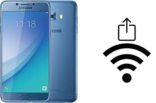 Générer un QR code avec la clé Wifi sur un Samsung Galaxy C5 Pro