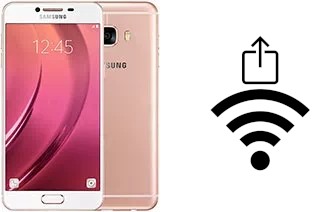 Générer un QR code avec la clé Wifi sur un Samsung Galaxy C5