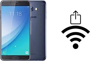 Générer un QR code avec la clé Wifi sur un Samsung Galaxy C7 Pro