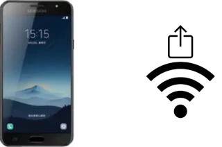 Générer un QR code avec la clé Wifi sur un Samsung Galaxy C8