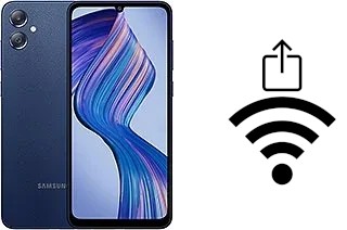 Générer un QR code avec la clé Wifi sur un Samsung Galaxy F05