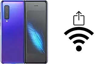 Générer un QR code avec la clé Wifi sur un Samsung Galaxy Fold