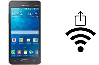 Générer un QR code avec la clé Wifi sur un Samsung Galaxy Grand Prime Duos TV