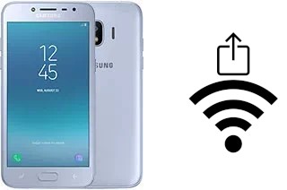 Générer un QR code avec la clé Wifi sur un Samsung Galaxy J2 Pro (2018)