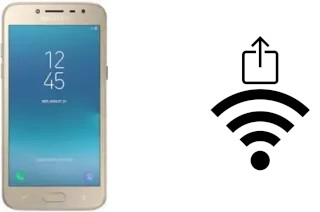 Générer un QR code avec la clé Wifi sur un Samsung Galaxy J2 (2018)