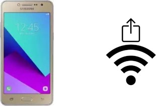 Générer un QR code avec la clé Wifi sur un Samsung Galaxy J2 Ace