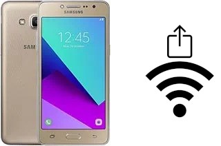 Générer un QR code avec la clé Wifi sur un Samsung Galaxy Grand Prime Plus