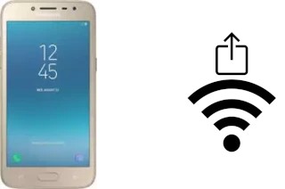 Générer un QR code avec la clé Wifi sur un Samsung Galaxy J2 Pro