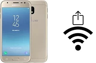 Générer un QR code avec la clé Wifi sur un Samsung Galaxy J3 (2017)