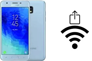 Générer un QR code avec la clé Wifi sur un Samsung Galaxy J3 (2018)