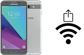 Générer un QR code avec la clé Wifi sur un Samsung Galaxy J3 Emerge