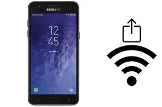 Générer un QR code avec la clé Wifi sur un Samsung Galaxy J3 Orbit