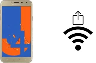 Générer un QR code avec la clé Wifi sur un Samsung Galaxy J4 (2018)