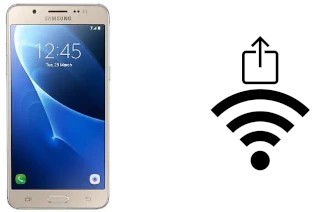 Générer un QR code avec la clé Wifi sur un Samsung Galaxy J5 Metal