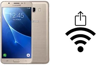 Générer un QR code avec la clé Wifi sur un Samsung Galaxy J7 (2016)