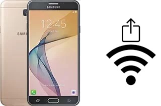 Générer un QR code avec la clé Wifi sur un Samsung Galaxy J7 Prime