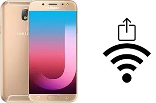 Générer un QR code avec la clé Wifi sur un Samsung Galaxy J7 Pro