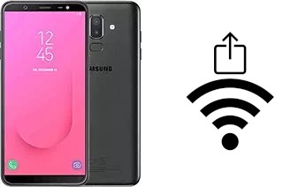 Générer un QR code avec la clé Wifi sur un Samsung Galaxy J8