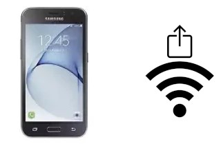 Générer un QR code avec la clé Wifi sur un Samsung Galaxy Luna