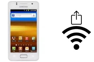 Générer un QR code avec la clé Wifi sur un Samsung Galaxy M Style M340S