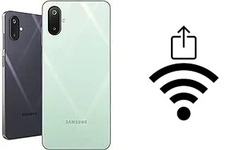 Générer un QR code avec la clé Wifi sur un Samsung Galaxy M06