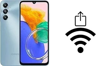 Générer un QR code avec la clé Wifi sur un Samsung Galaxy M14 4G