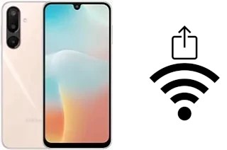 Générer un QR code avec la clé Wifi sur un Samsung Galaxy M16