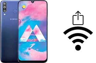 Générer un QR code avec la clé Wifi sur un Samsung Galaxy M30