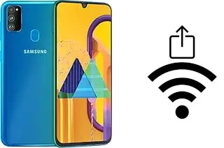 Générer un QR code avec la clé Wifi sur un Samsung Galaxy M30s