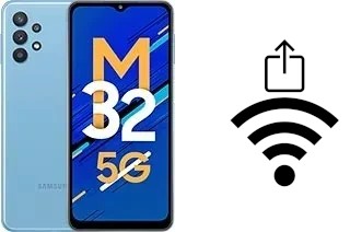 Générer un QR code avec la clé Wifi sur un Samsung Galaxy M32 5G