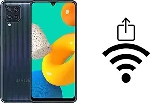 Générer un QR code avec la clé Wifi sur un Samsung Galaxy M32