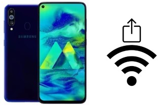 Générer un QR code avec la clé Wifi sur un Samsung Galaxy M40