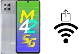 Générer un QR code avec la clé Wifi sur un Samsung Galaxy M42 5G