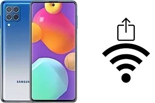 Générer un QR code avec la clé Wifi sur un Samsung Galaxy M62