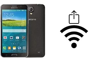 Générer un QR code avec la clé Wifi sur un Samsung Galaxy Mega 2