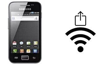 Générer un QR code avec la clé Wifi sur un Samsung Galaxy Ace S5830