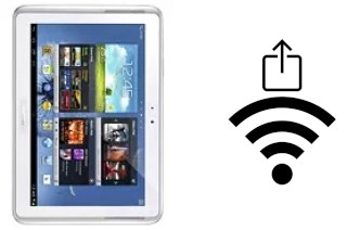 Générer un QR code avec la clé Wifi sur un Samsung Galaxy Note 10.1 N8000