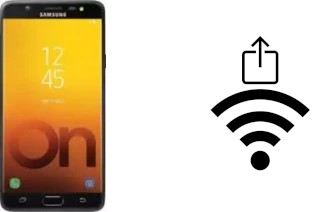 Générer un QR code avec la clé Wifi sur un Samsung Galaxy On Max