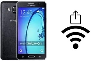 Générer un QR code avec la clé Wifi sur un Samsung Galaxy On5