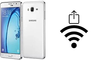 Générer un QR code avec la clé Wifi sur un Samsung Galaxy On7 Pro