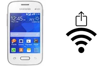 Générer un QR code avec la clé Wifi sur un Samsung Galaxy Pocket 2